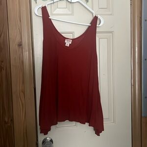 Burnt orange-tank top-missimo- well loved size XXL